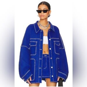 BY.DYLN Cooper Jacket in Cobalt